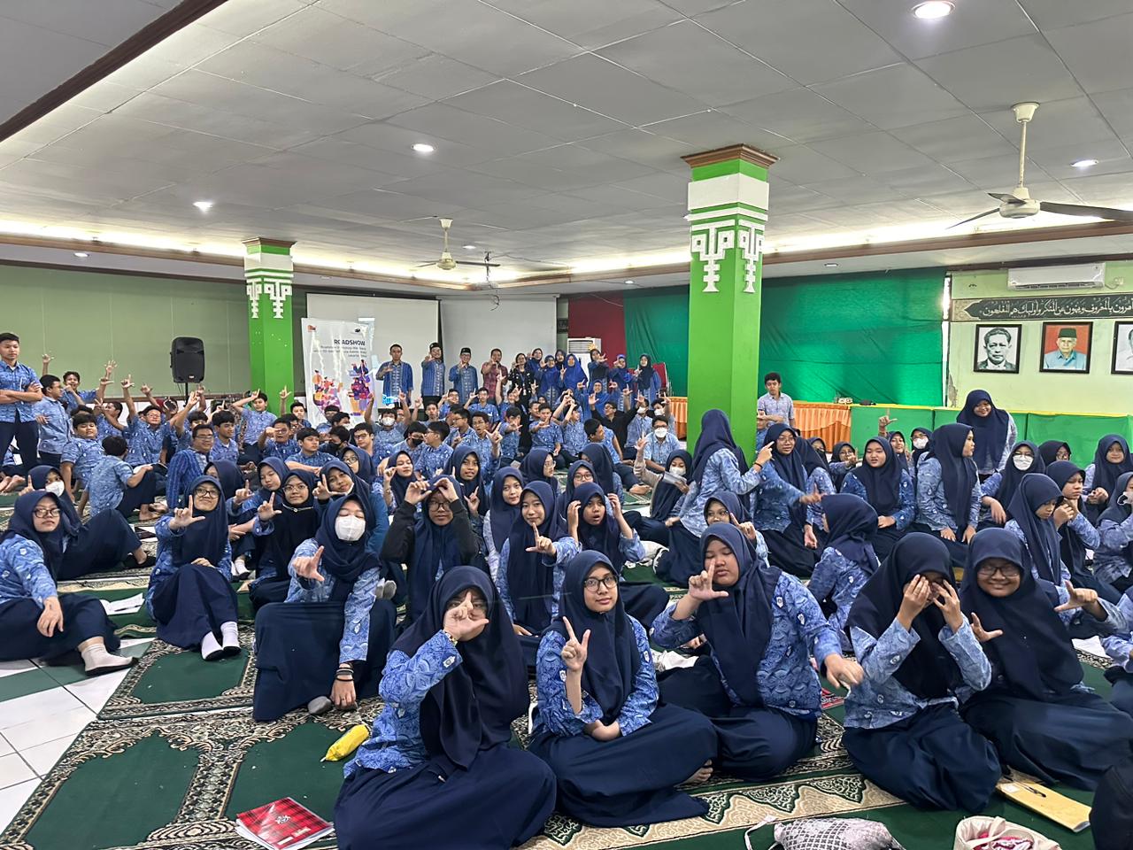 Roadshow Workshop Membaca Di SMP Muhammadiyah 31